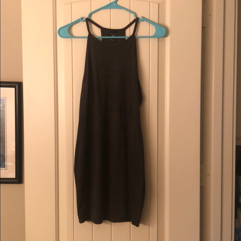 Dark green dress